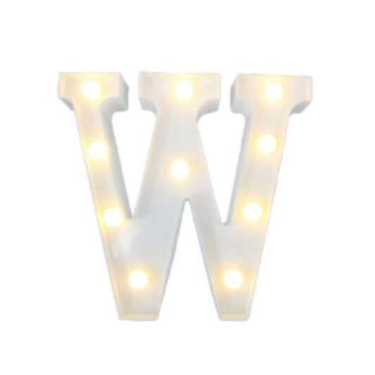 Motarro Led Letter Light 22cm - Letter W