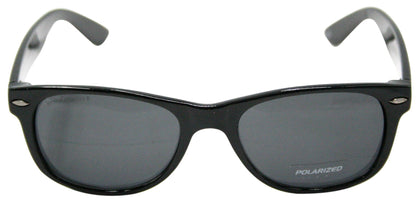 Lentes and Marcos "Prince-Lorenz" Polarised/UV400 Black Wayfarer Sunglasses