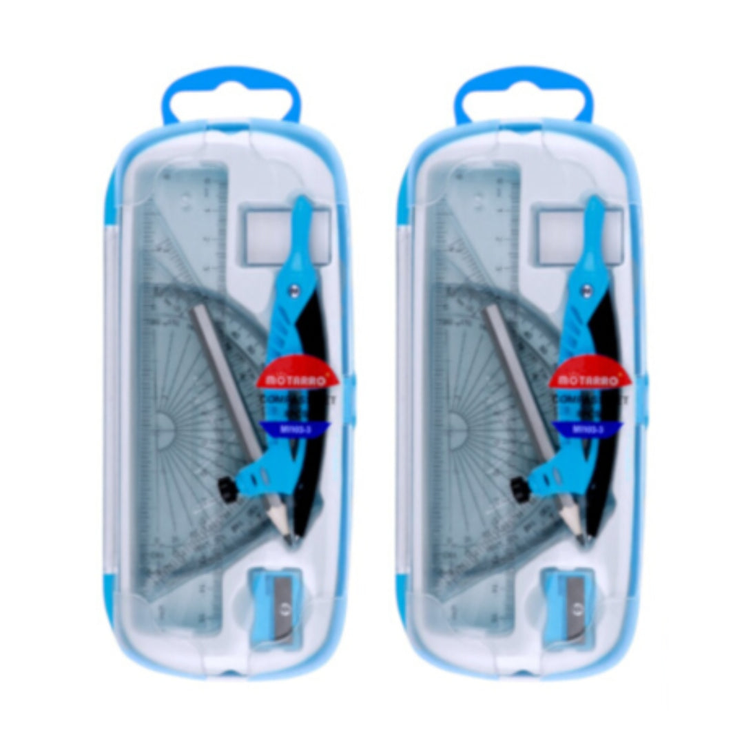 Motarro Compass Set 8PCS - 2 Pack - Blue