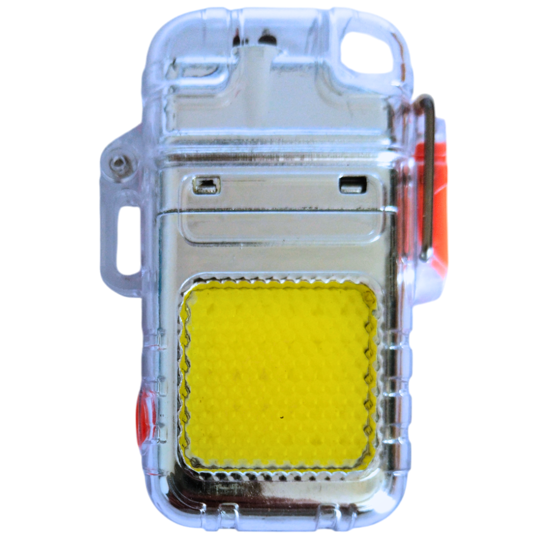 Portable Waterproof Camping Ignition Lamp - Silver