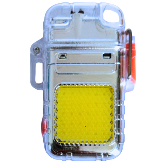 Portable Waterproof Camping Ignition Lamp - Silver