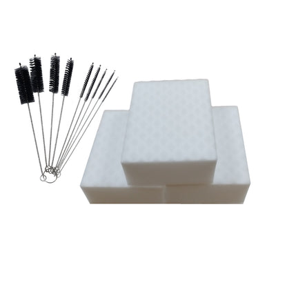 Cleaning Combo - 3 Magic Eraser Sponges & 9 Mini Cleaning Brushes