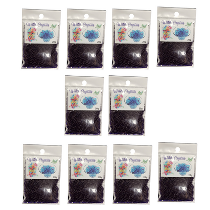 Growing Water Crystal Beads - 10 Pack - Purple
