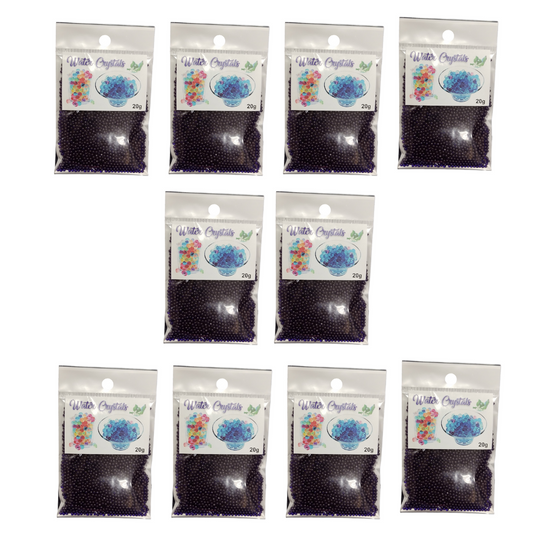 Growing Water Crystal Beads - 10 Pack - Purple