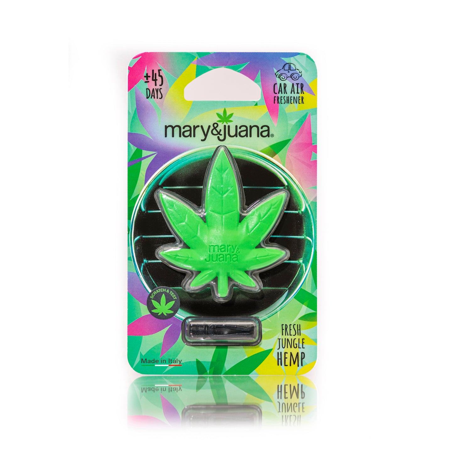 Mary & Juana Car Air Freshener Green - 48 Pack - Green