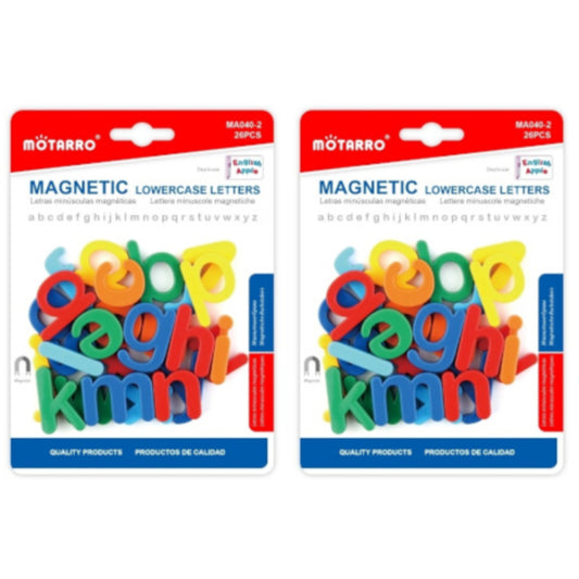 Motarro Magnetic Letters 26PCS - 2 Pack - Lowercase Letters