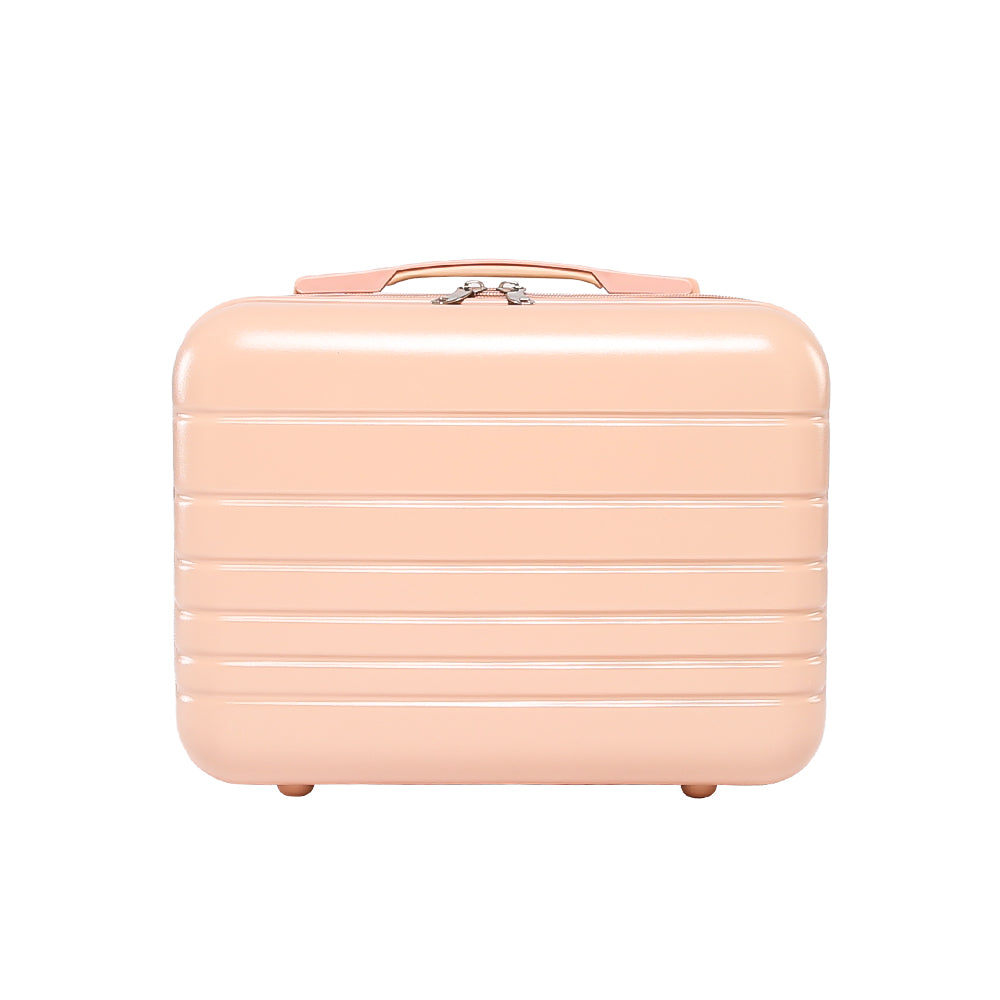 Cosmetic Travel Carry-on Suitcase - Pink