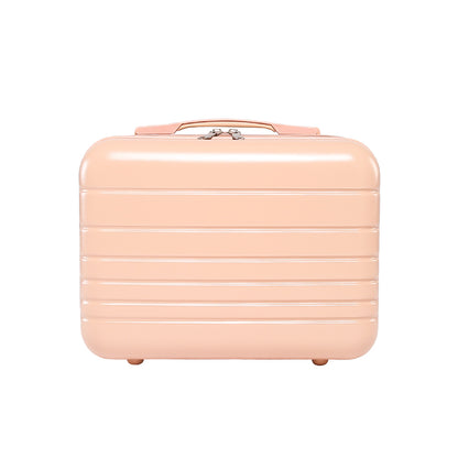 Cosmetic Travel Carry-on Suitcase - Pink