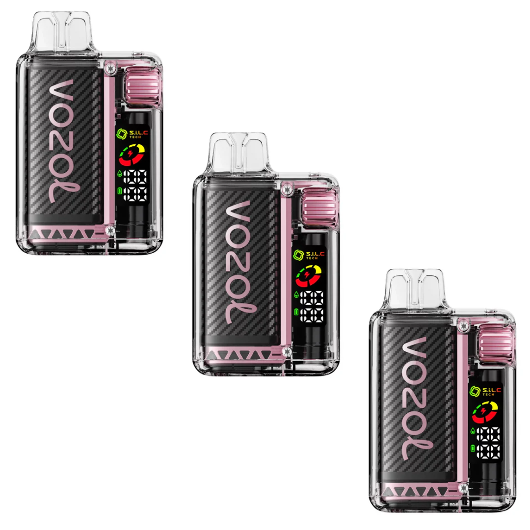 Vozol Vista 20000 Puff Disposable Vape - Peach Mango Watermelon - 3 Pack
