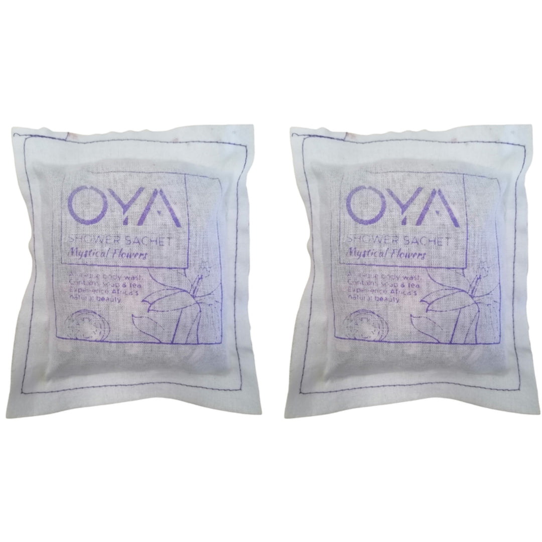 OYA Shower Sachet 110g 2 Pack - Mystical Flowers