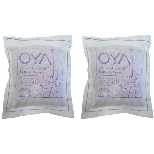 OYA Shower Sachet 110g 2 Pack - Mystical Flowers