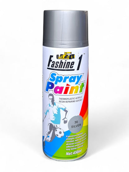 Fashine 1- Spray Paint - 450ml - Silver