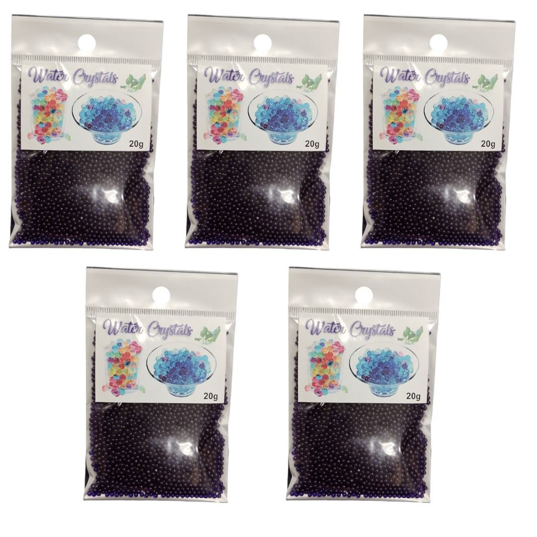 Growing Water Crystal Beads - 5 Pack - Purple