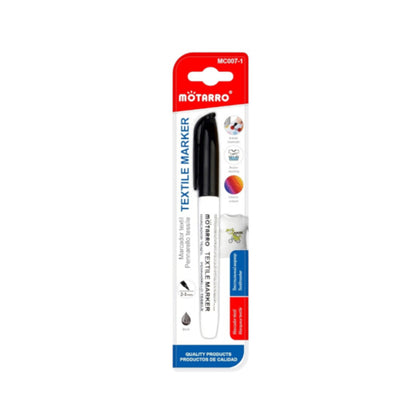Motarro Textile Marker 2-3mm - Black