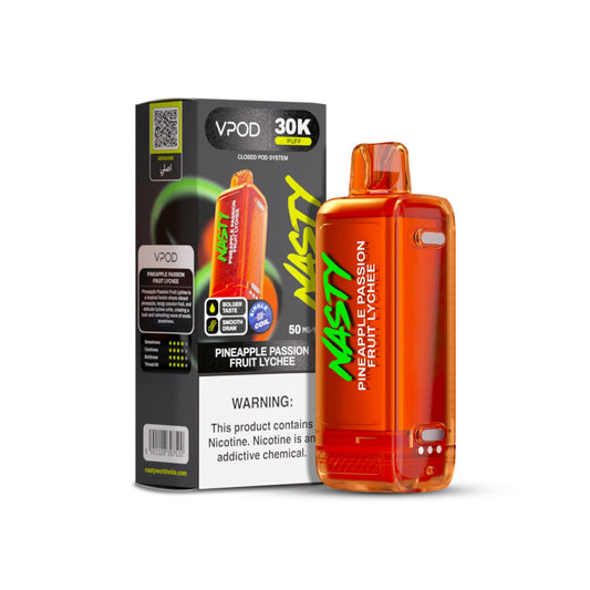 Nasty Versa 30k Disposable POD - Pineapple Passion Fruit Lychee