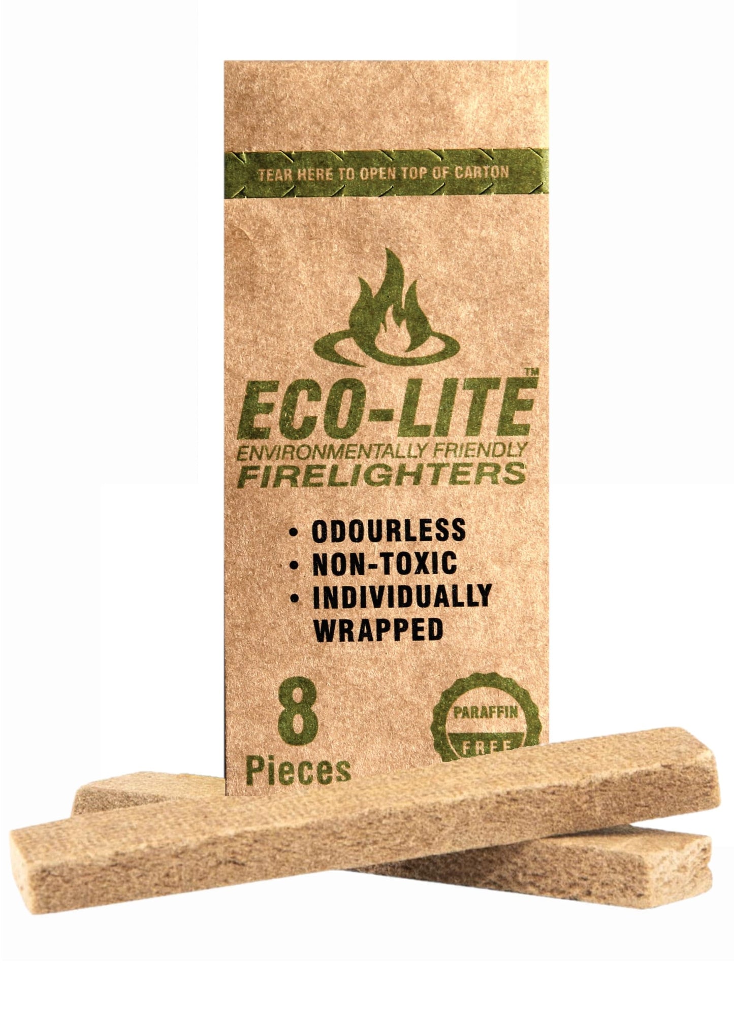 Eco-Lite Environmentally Friendly Firelighters 8 PCS