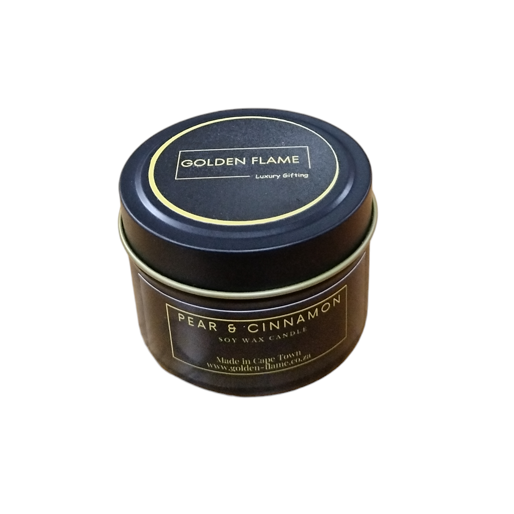Scented Soy Massage Candles - Pear and Cinnamon