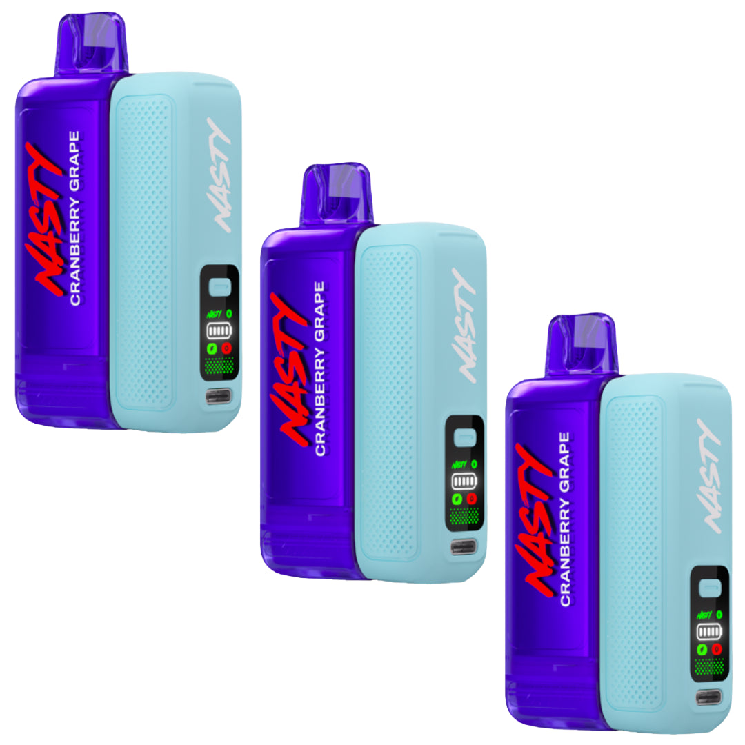 Nasty Versa 30k Starter Kit - Cranberry Grape - 3 Pack