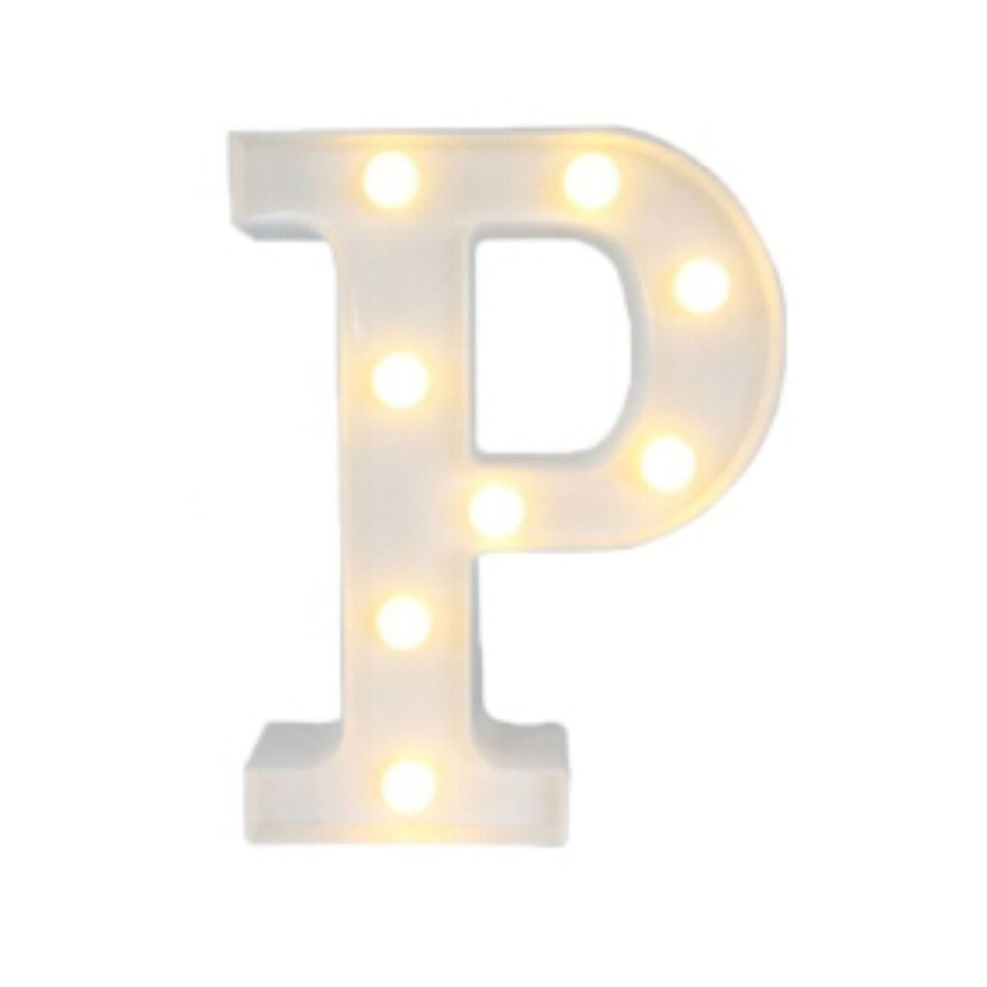 Motarro Led Letter Light 22cm - Letter P