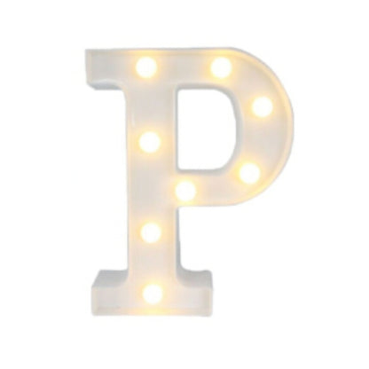Motarro Led Letter Light 22cm - Letter P