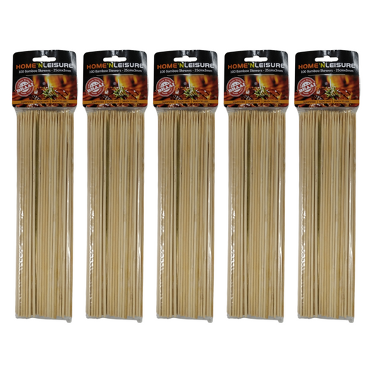 Bamboo Skewers - Set Of 500 Sticks