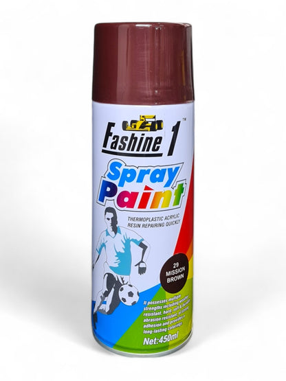 Fashine 1- Spray Paint - 450ml - Mission Brown