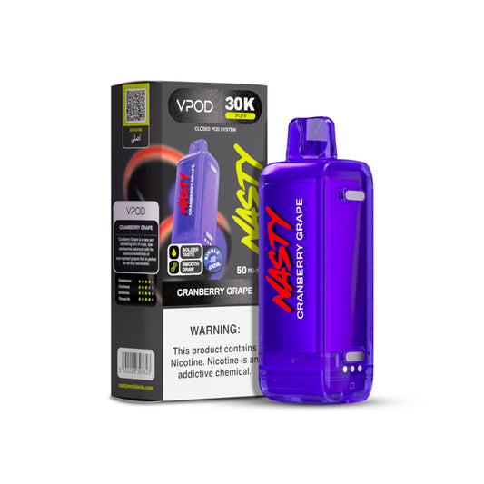 Nasty Versa 30k Disposable POD - Cranberry Grape