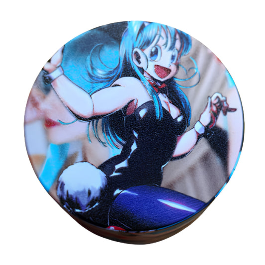 Herb Grinder - 4 Piece - Black