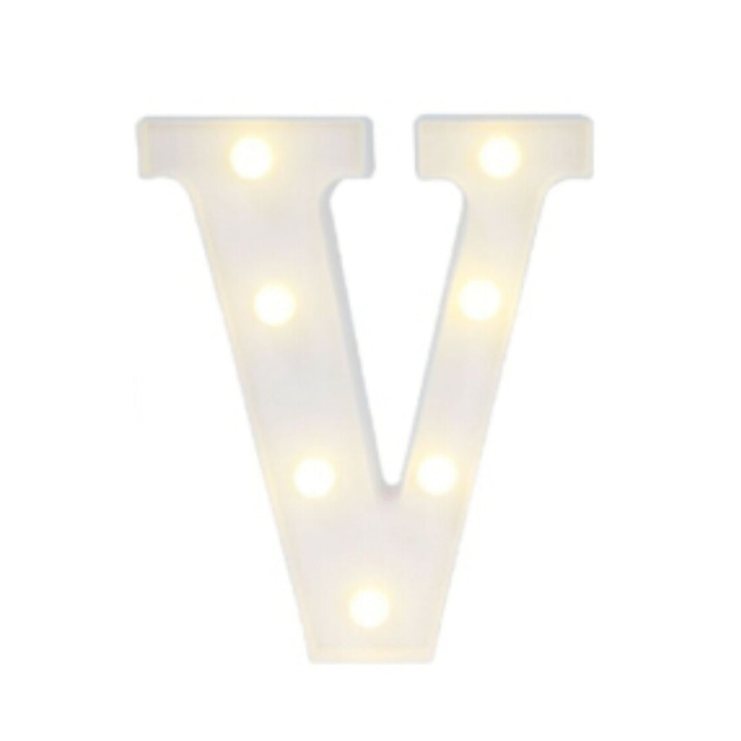 Motarro Led Letter Light 22cm - Letter V