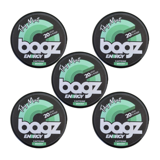 Bagz - Energy Caffeine Slim E-Bagz - 5-Pack - Tiky Mint