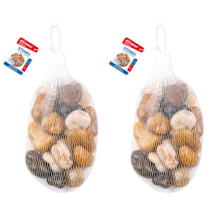 Motarro stones 1/2cm - 2 Pack - Dark Brown