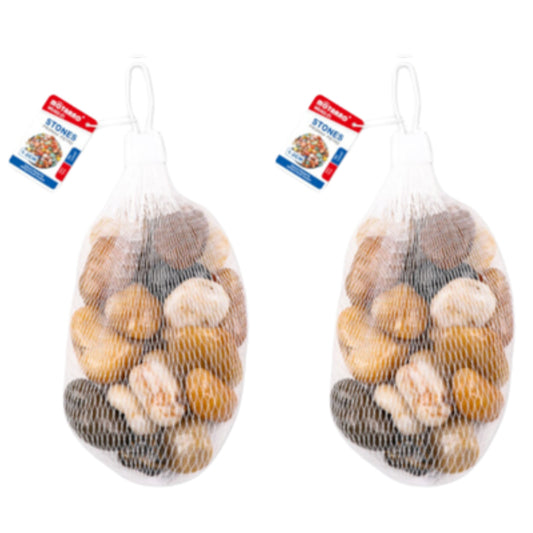 Motarro stones 1/2cm - 2 Pack - Dark Brown