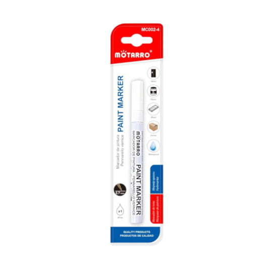 Motarro Paint Marker 0.7mm - White