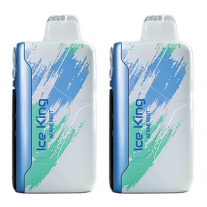 Elf Bar 25000 Puffs Disposable Vape - Ice King - Miami Mint - 2 Pack
