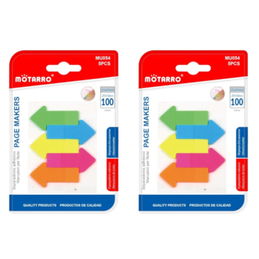 Motarro Page Markers 20x5 PCS - Arrows