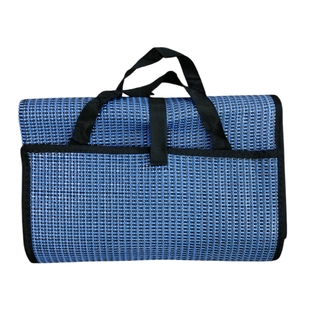 Outdoor Portable Waterproof Beach and Camping Mat - 1.8 x 1.5 Meter - Blue