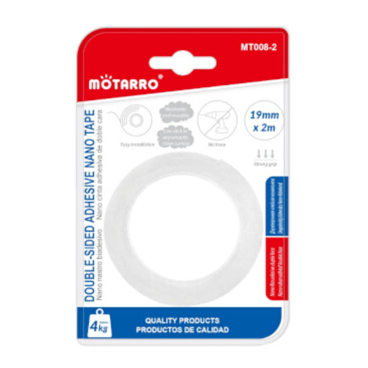 Motarro Double Sided Adhesive Nano Tape 19x2mm
