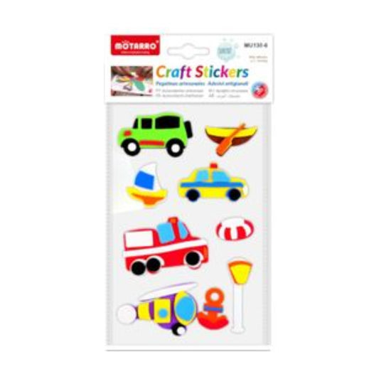 Motarro Craft Stickers - Transport