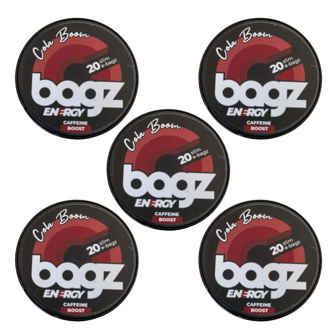 Bagz - Energy Caffeine Slim E-Bagz - 5-Pack - Cola Boom