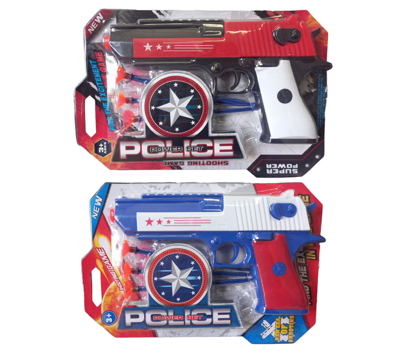 Police Power Gun Set - 2 Pack