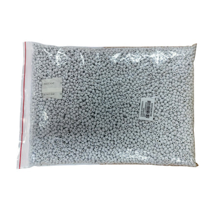 Wooden Beads - +- 1KG Pack - 6mm White