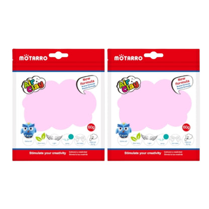 Motarro Air Clay 60g - Neon Pink 2 Pack
