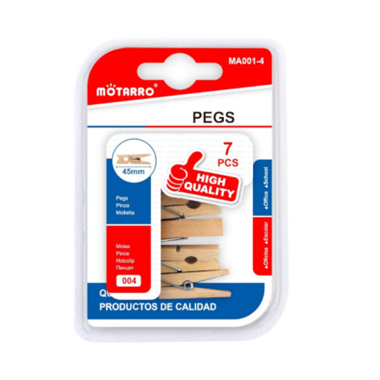 Motarro Pegs 45mm 7PCS