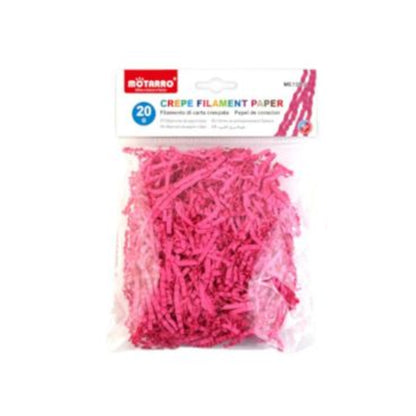 Motarro Crepe Filament Paper 20g - Dark Pink