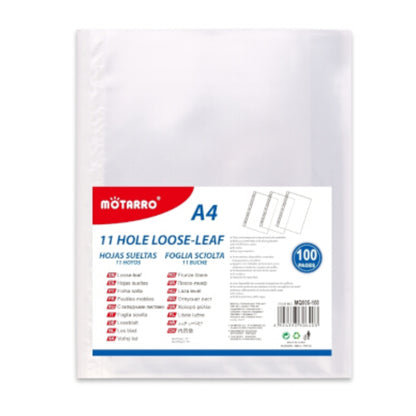 Motarro Loose Sleeves 100 Pages