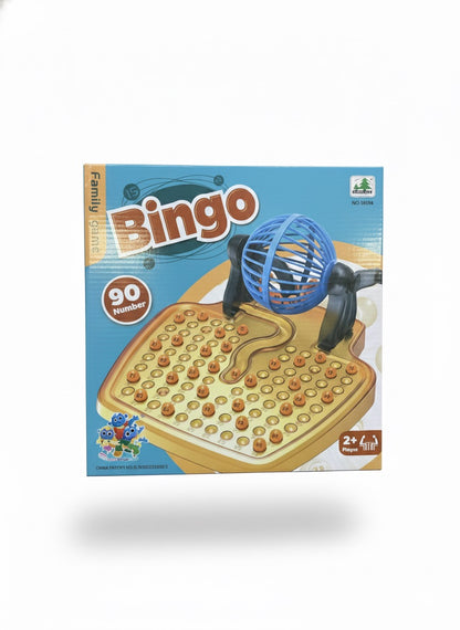 Bingo Classic Lotto Game Machine - Family Board Game (90 Numbers)