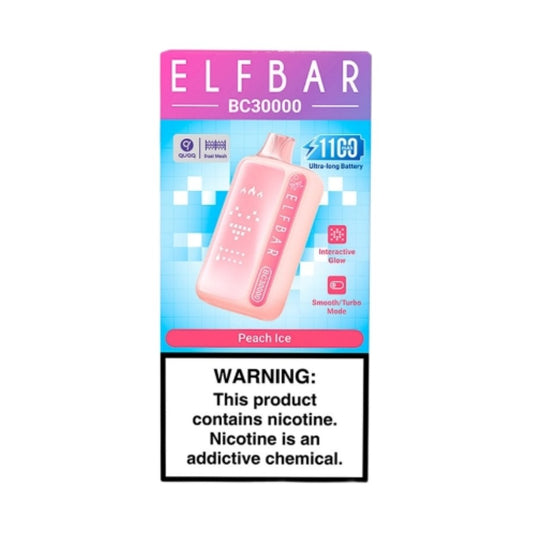 Elf Bar BC30000 Disposable Vape - Peach Ice