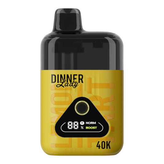 Dinner Lady Rechargeable Vape - Dessert Collection - 40K Puffs - Lemon Tart