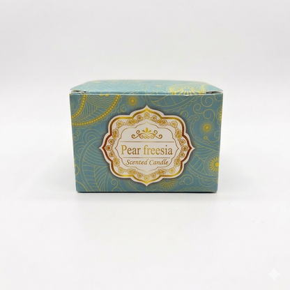 Artisan Soy Wax Scented Tin Candle - Pear Freesia