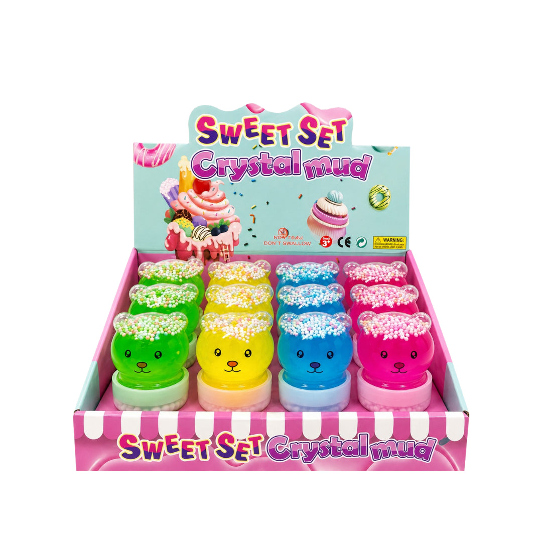 Sweet Teddy Crystal Mud - 12 Pack